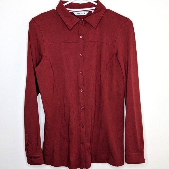 Orvis Button Long Sleeve Shirt S - Picture 1 of 5